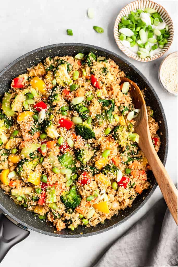 Quinoa and Vegetable Stir Fry